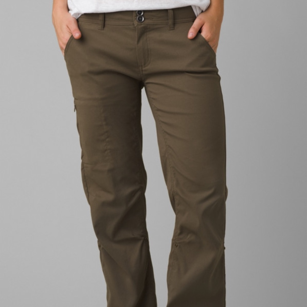 Lightly Used Prana Halle Pant Camo Green Size 10